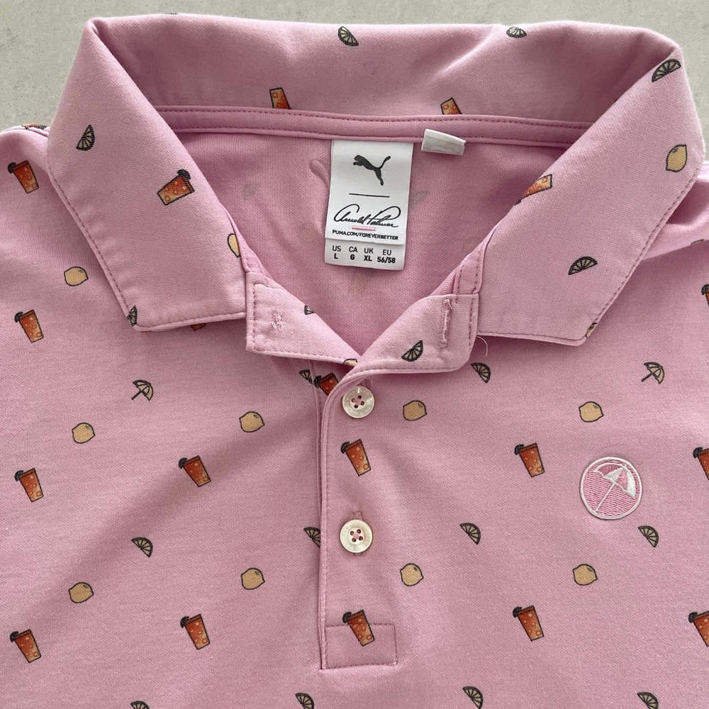 Puma Arnold Palmer golf polo shirt